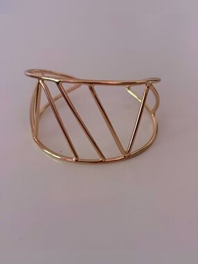 Macy’s Gold Openwork Cuff Bracelet